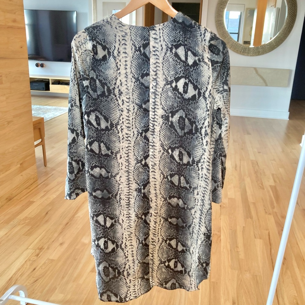 Chic Snake Print Dress
